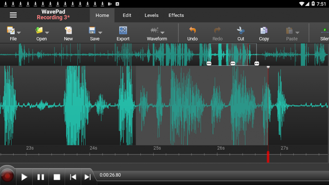 wavepad free audio editor for mac